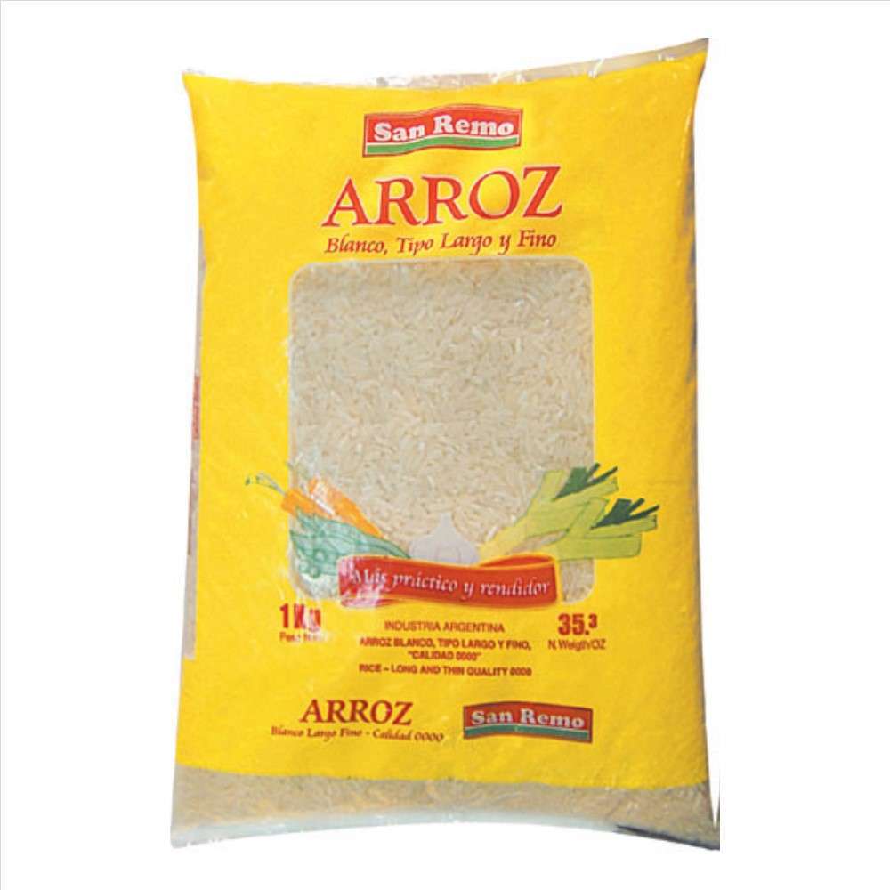 Arroz San Remo Largo Fino 0000 1 Kg-image